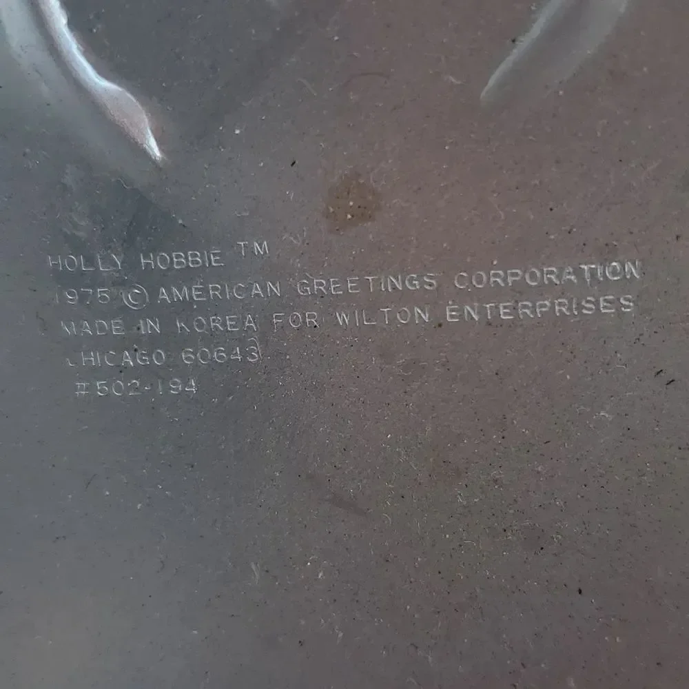 Vintage 1975 Wilton Holly Hobbie Cake Pan
